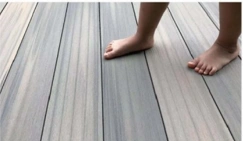 WPC Ventilated Flooring with Round Holes Decking