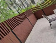 WPC Sauna Wall Cladding with Interlocking Design Fencing